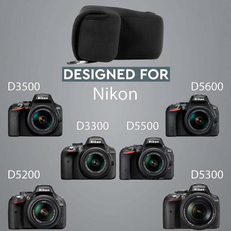 MegaGear MG088 Nikon D3500, D3300, D3400, D5100, D5200, D5300, D5500,
