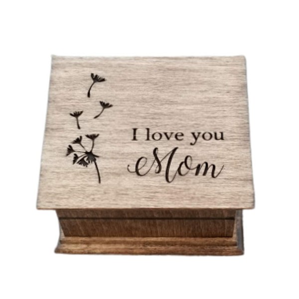 Mother's day gift, Mom music box, Custom made music box