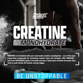 Nutrex Nutrex CREATINE Monohydrate Powder Micronized Unflavored 60 Servings 300 Grams