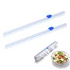NUOLUX Plastic Wrap Film Cutter Sliding Wrap Dispenser Waterproof Rust