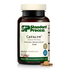 Standard Process Catalyn General Well-Being Dietary Supplement - Non-Dairy & Non-Soy - Daily Vitamins & Nutrients - 360 Tablets