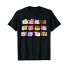 Meemeow Cats Plush Shirt Squishy Pink T-Shirt