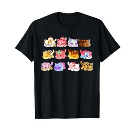 Meemeow Cats Plush Shirt Squishy Pink T-Shirt