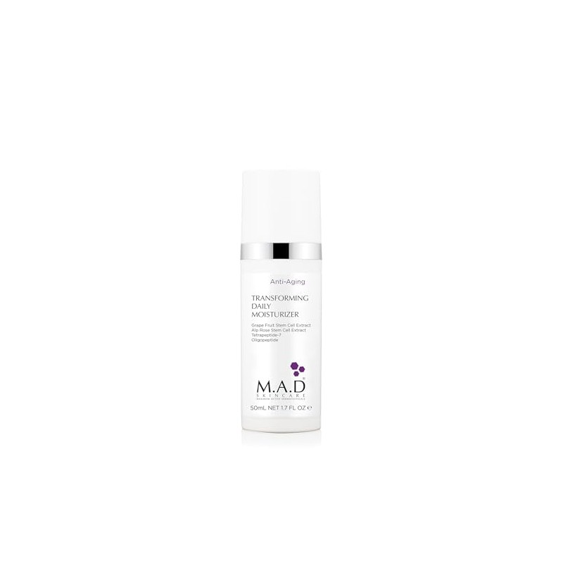 M.A.D SKINCARE ANTI-AGING: Transforming Daily Moisturizer - 50g