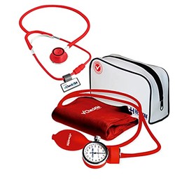 CHECK A TEK WE CARE ABOUT YOU - Hergom Kit Doble BAUMANOMETRO Popular Rojo