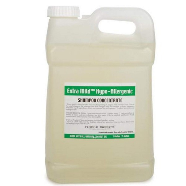 TROPICAL Extra Mild Hypo-Allergenic Pet Shampoo, 2-1/2-Gallon