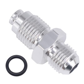 OXCANO 6AN Male Flare to M16x1.5 O Ring Seal Power Steering Adapter Fitting Thread Connector F06ANPSM1615 Aluminum