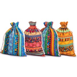 Gone Fishing Pack of 24 Jute Bags 15 x 20 cm Cotton Bag Jute Bag with Advent Numbers Stickers Cotton Bag with Drawstring Jute Sack Jewellery Bag