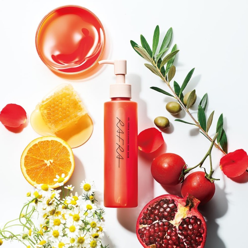 Rafra Cleansing Oil, Eyelash Exfoliation, Pores, Double Face Wash Needed,