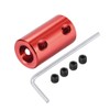 sourcing map Shaft Coupling Connector 4 mm to 8 mm