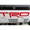 Advanced Trims Raised Red Plastic Letters TRD Skid Plate compatible