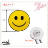 Adhere Golf Marker Hat Clip Magnetic Detachable Cute Nico Smile