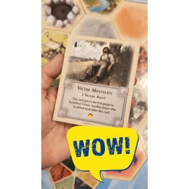 Tabletop Monthly Victim Card Bonus Replacement Piece compatible with Catan's Settlers of Catan