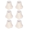 6Pcs European Style Lampshade Cloth Lamp Shade Chandelier Wall Light