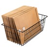 Slideep Farmhouse Large Wire Organizer Storage Bins Freezer Food Storage