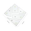 KONTONTY Quilting Rulers for Cutting Sewing Accessories 5pcs Quilting Ruler