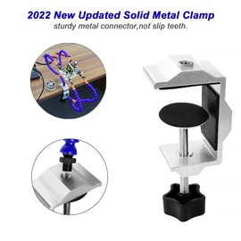 Helping Hands Soldering Clamp Aid,No Hands Soldering Wire Clip Holder – Great for In Field Soldering,Wire Welding Clamps for Automobile Maintenance (N-Y4BE-SY9)