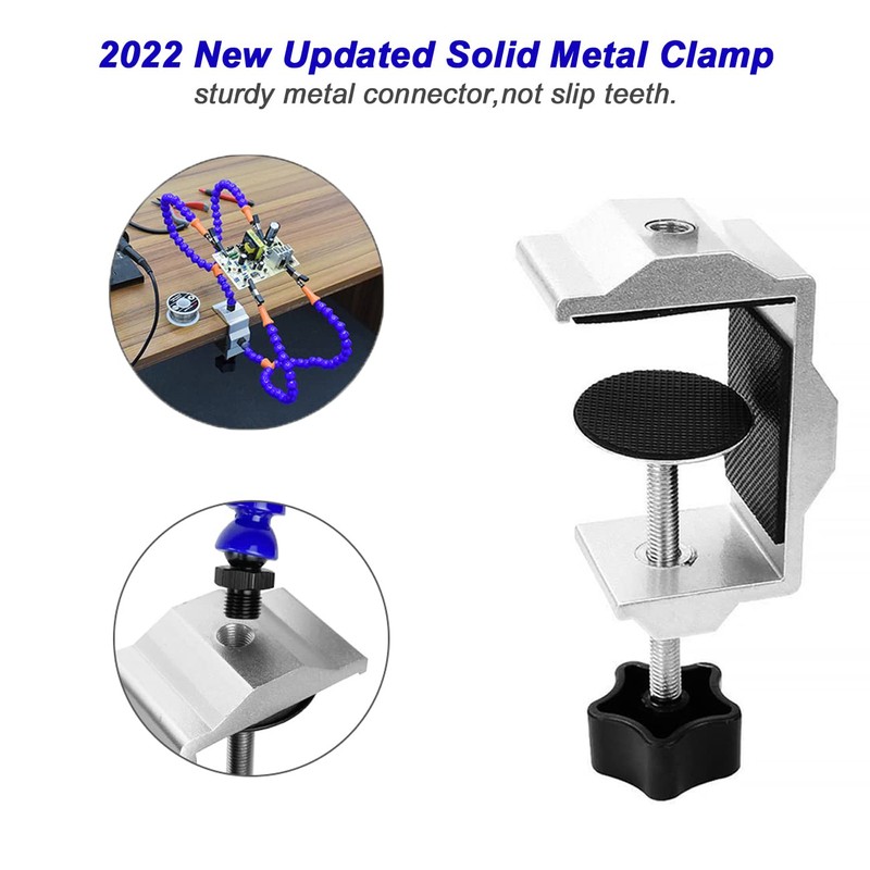 Helping Hands Soldering Clamp Aid,No Hands Soldering Wire Clip Holder