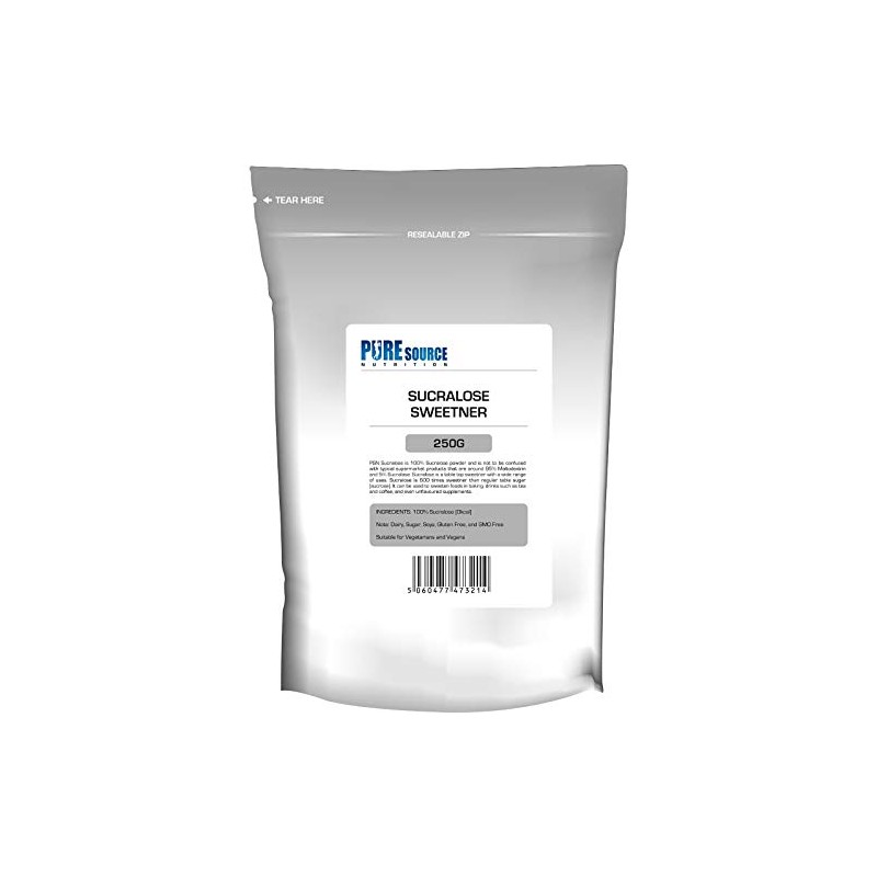 Pure Source Nutrition 100% Pure Sucralose 250g Powder Zero Calorie