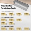 meite 18 Gauge Flooring Nails, 1-1/4 Inch 18GA L-Cleat Nails