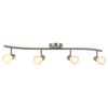 XiNBEi Lighting Track Light, 4 Light Kitchen Track Lighting, Modern