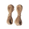 LWR CRAFTS Jute Rope 2mm 45ft Per Pack (Pack of