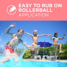 Coppertone Coppertone Kids Roll On Sunscreen Lotion SPF 50, Tear Free Kids Sunscreen with Blue Color and Zinc Oxide Sun Protection, 2.5 Fl Oz Tube