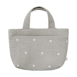 Dee David Way BGDB023650500 Nubi Mini Tote Bag, Dot/Gray