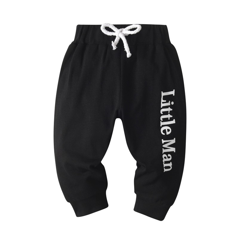 Newborn Baby Boy Clothes Infant Little Man Letter Print Romper