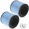 GoKBNY 2-Pack AP0601 True HEPA Replacement Filter Compatible with AIRTOK