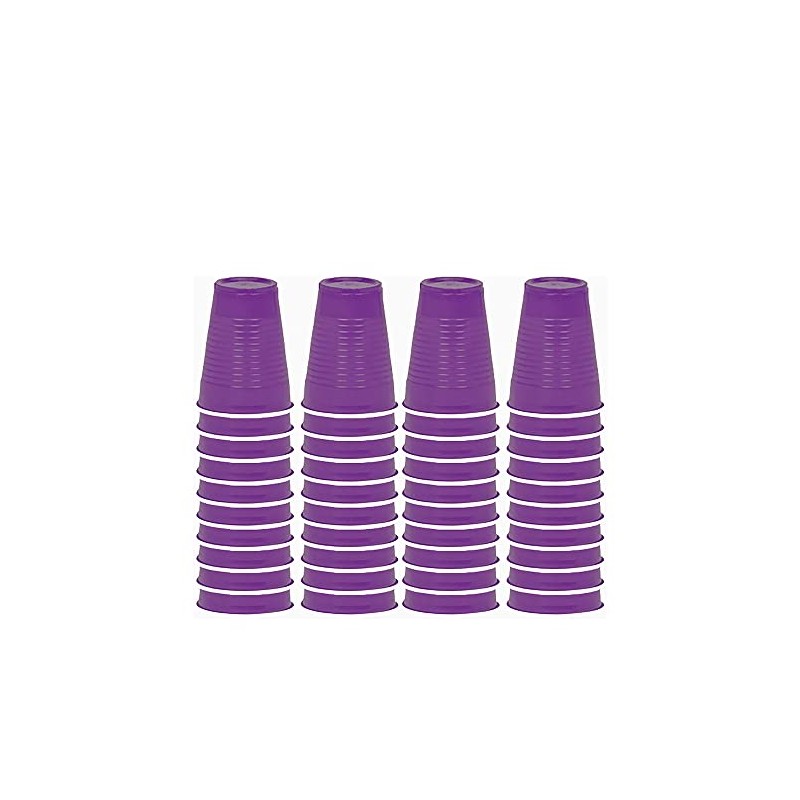 Comfy Mate Party Plastic Drink Cups - Purple