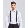 Ausukler Men's Suspenders with Swivel Hooks and Adjustable Braces, Suitable