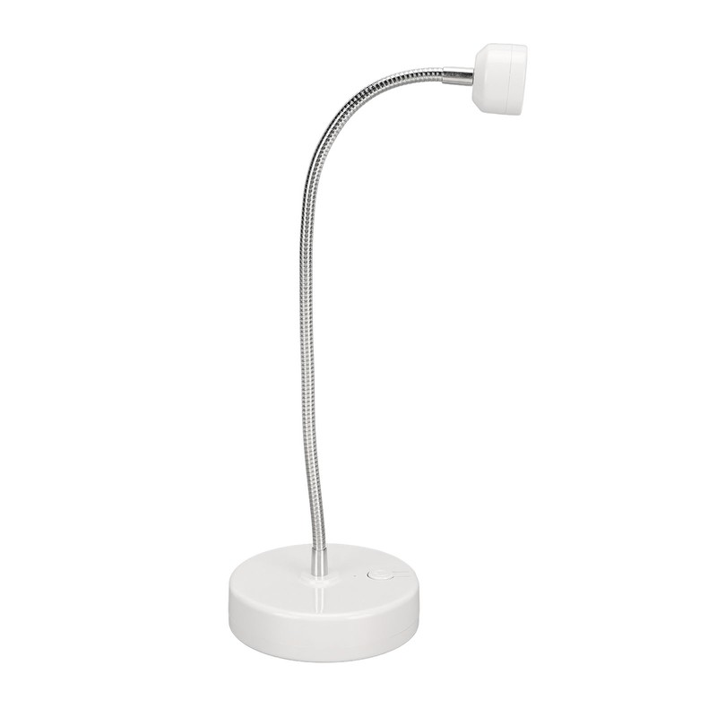 Gooseneck LED Nail Lamp UV 3 Light Chips Rechargeable Nail