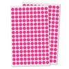 3,000 Pack, 10mm Round Dot Stickers Sticky Labels - Pink