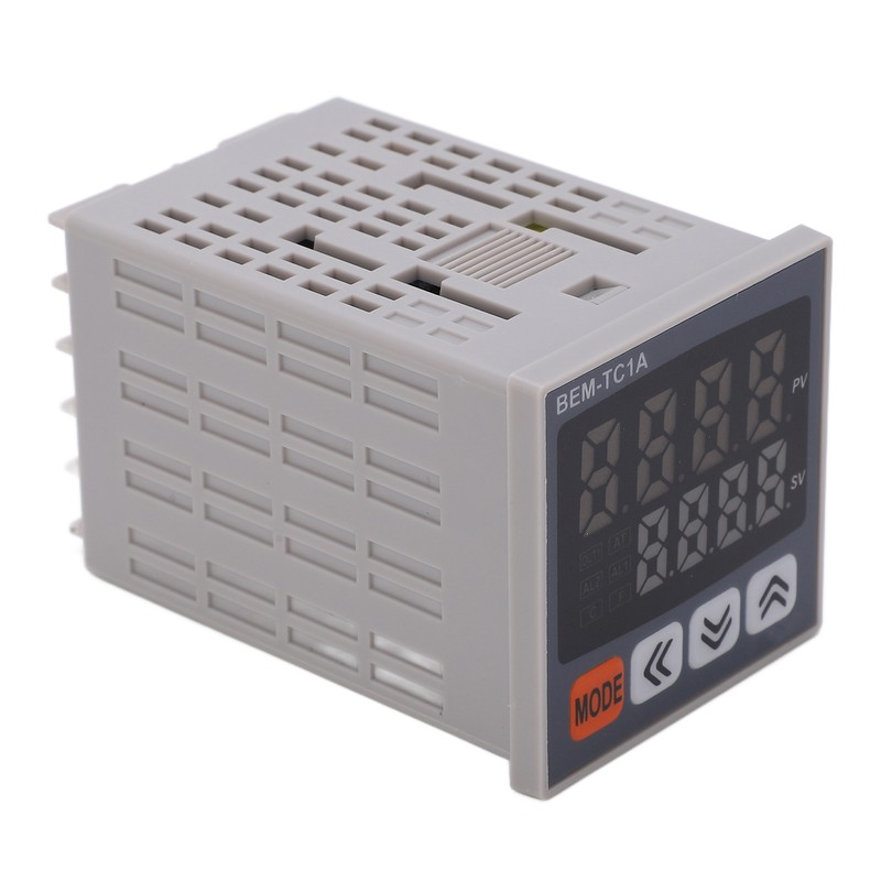 Digital Thermostat PID Temperature Controller Intelligent Relay Output Thermostat 100240VAC(BEM-TC1A-14RV