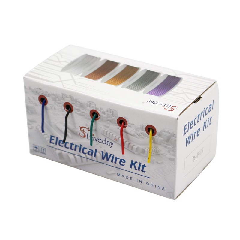 Striveday™ 18 AWG Flexible 1007 Wire Electric Wire 18 Gauge