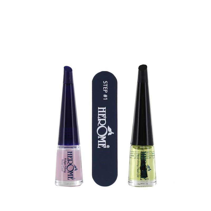 Herome 2-Pack 3-in-1 Manicure Set for Nails - Set with