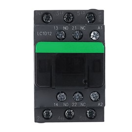 AC Contactor Low Voltage 1NO 1NC 12A 380V Circuit Switch Controller for Power Machine Equipment 36V