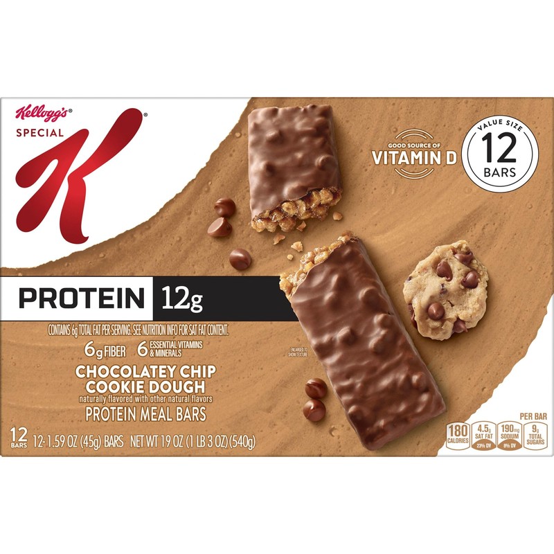 Special K Bar Protein Meal Bars, 12g Protein Snacks, Meal