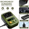 Ahuyentador de Perros Ultrasónico Recargable 50FT – Silbato para Ahuyentar