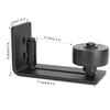Floor Guide Barn Door Sliding Door System Track Rail 8-in-1