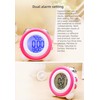 YHFITN Super Loud Alarm Clock, Twin Bell Battery Operated with