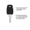 Master Luggage Keys Compatible with 002 Suitcase Password Locks Repair