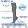 CHARMKING 3 Pairs Open Toe Compression Socks for Women &