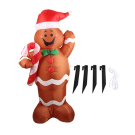 Gingerbread Man Aerated Model Christmas Inflatable Old Man Snowman