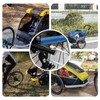 ANEELV Bicycle Trailer Hitch Adapter with Locking Pin - Universal