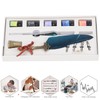 Calligraphy Pen Set Glass Ink Feather Fountain Pen with Replaceable