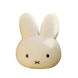 Susuya Miffy Cushion, Stuffed Toy, Body Pillow, Interior, Soft, Stylish, Cute, Goods, Character 15.7 x 11.8 inches (40 x 30 cm) (Normal/Beige)