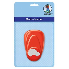 Ursus 19470066 Punch with Lever Small Toy Car Approx. 16 mm, red