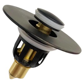 Bathroom Sink Drain Strainer - Pop Up Sink Drain Strainer,Kitchen Accessories for Toilet Counter Pedestal Swimming Restroom Commercial RV Kitchen Shower